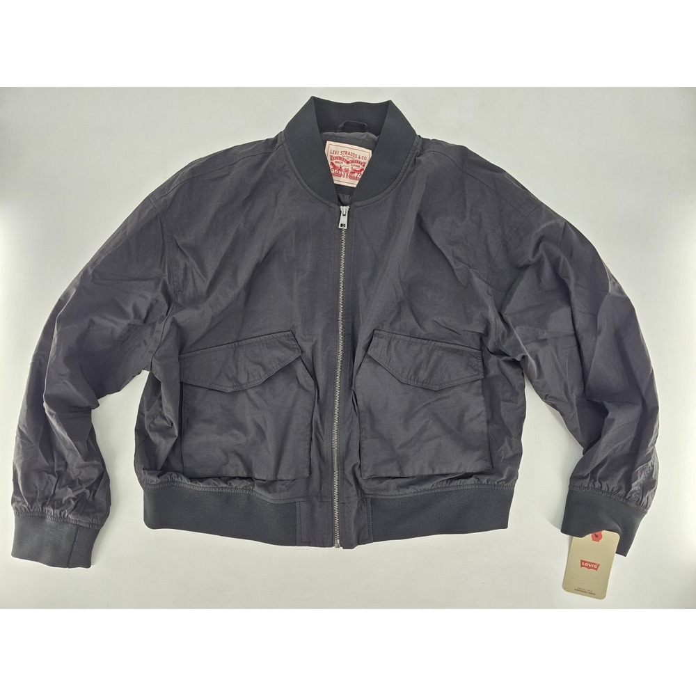 NWT Levi's Strauss Lightweight Zip Bomber Jacket Women Windbreaker‎ - Sz XXL